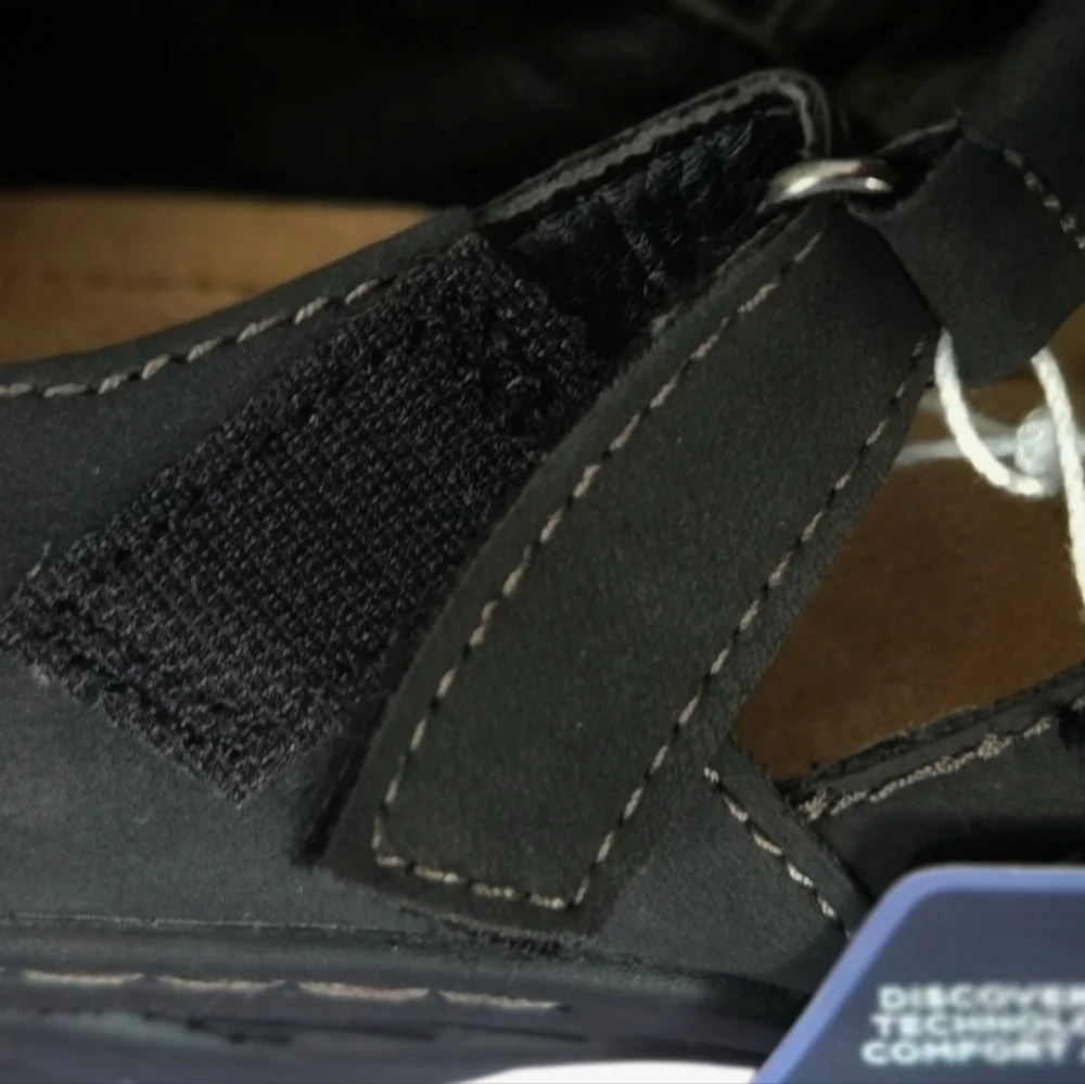 Croft & Barrow Ortholite Women's Black-Grey Mary Jane Shoe. Size 7.5M US.NWT. - Picture 9 of 10